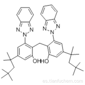 2,2&#39;-Metilenobis [6- (2H-benzotriazol-2-il) -4- (1,1,3,3-tetrametilbutil) fenol] CAS 103597-45-1